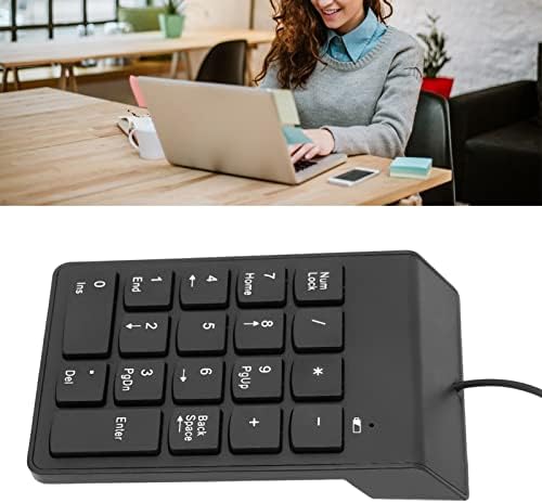 Vbestlife 18 Копчиња Нумеричка Тастатура, Pономски Пренослив USB2. 0 Numpad, Тивок МИНИ USB Numpad, Универзална Нумеричка Тастатура