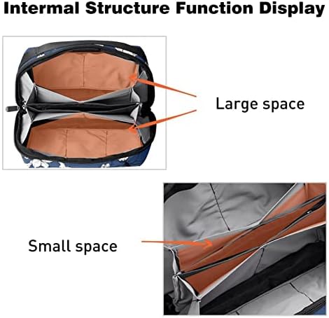Водоотпорна Торба За Шминка, Торбичка За Шминка, Организатор За Козметика За Патувања За Жени И Девојки, Цвеќиња Од Крин Цветни Гроздобер