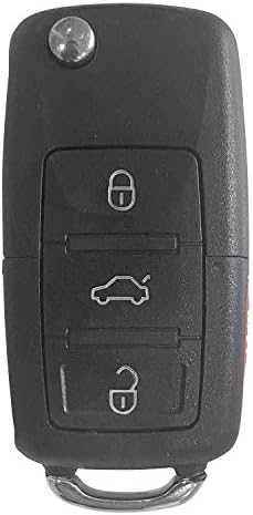 ЗА 2002-2005 VW BEETLE PASSAT JETTA FLIP КЛУЧ ДАЛЕЧИНСКИ 3+1 КОПЧЕ FCCID: 1J0 959 753 СУМ; СО АВТОМАТСКО КОПЧЕ МАКС