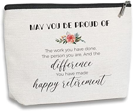 Kdxpbpz Среќни Подароци За Пензионирање За Жени-Заминување Проштален Подарок За Колегите Шеф Дама-Колега Заминување Подарок-Патување Тоалет