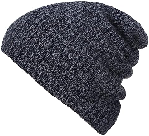 Милијарди Xin Beanie Men Women - Unisex манжетен обичен череп плетен капа капа