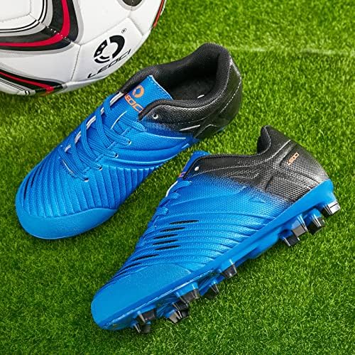 Фудбалски чевли за леоци за момчиња розови фудбалски распрскувачи што дишат атлетски дете црни фудбалски чизми за надворешни фудбалски фудбалски чевли за девојчи