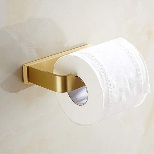 XFXDBT Модерен Држач За Тоалетна Хартија Од Месинг, Завртки За Држач За тоалетна ролна Монтирана На ѕид Држач За Четкана Тоалетна Хартија Држач За Ролна Бања Додаток З