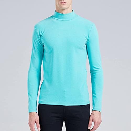 Jeke-DG уникатни маички фланели кошули со долги ракави пулвер се вклопуваат загреано загревање на облеката за спуштање на руно термички