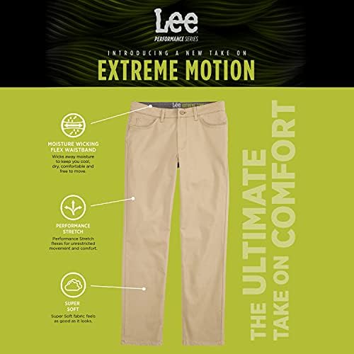 Екстремно Движење На Ли Мен Директно Вклопување 5 Џеб Панталони
