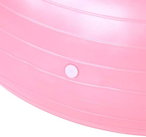 Jaxenor Donut јога топка - Подобрете ја јачината на јадрото, рамнотежата и флексибилноста со оваа топка за вежбање за надувување на надувување