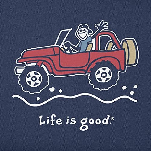 Lifeивотот е добра машка графичка маица за дробилка, патување