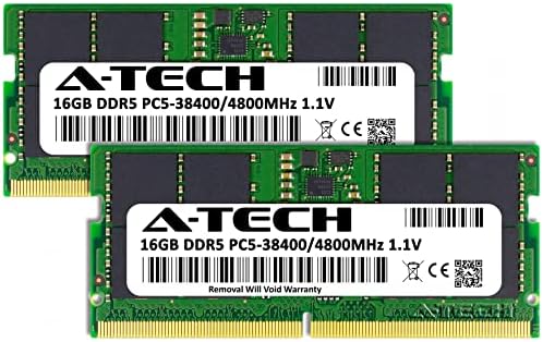 A-Tech 32gb Комплет RAM МЕМОРИЈА За Lenovo IdeaCentre AIO 5/5i 27 Се-во-Едно Десктоп | DDR5 4800MHz PC5-38400 SODIMM 1.1 V 262-Pin