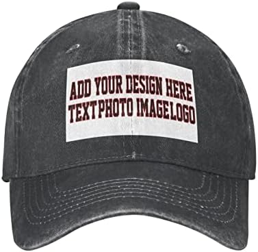 Обичен дизајн свои капи, сопствени мажи жени безбол капа за персонализиран текст на логото на слика