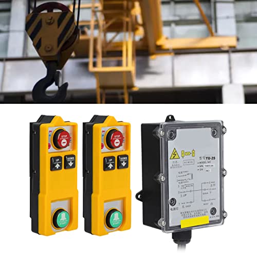 Индустриски дигалка, далечински управувач безжичен водоотпорен водоотпорен лифт за кревање радијатор за приемник на радијатор за мост