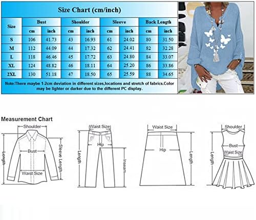 Кошули за жени женски долги ракави против вратот цветни печатени неправилни врвни маички со врвни маици, женски долги жени
