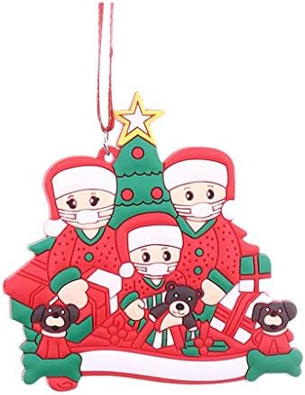 Божиќни Украси Семејниот Украс Преживеа Од 2020 Година Персонализирана Празнична Декорација Виси Венец и