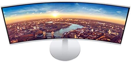 SAMSUNG 34 ViewFinity S6 Серија 4K UHD Висока Резолуција Монитор, IPS Панел, 100Hz, HDR 10, Висина Прилагодливи Штанд, LS34A650UBNXGO, Црна