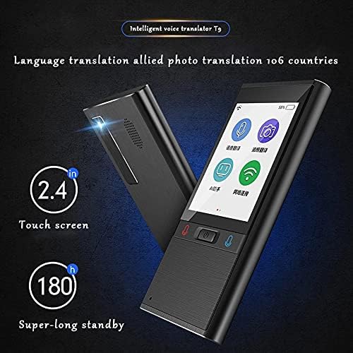 Fzzdp T9 Офлајн Пренослив Интелигентен Гласовен Преведувач Повеќејазичен Инстант Преведувач Машина За Преведување Деловни Патувања