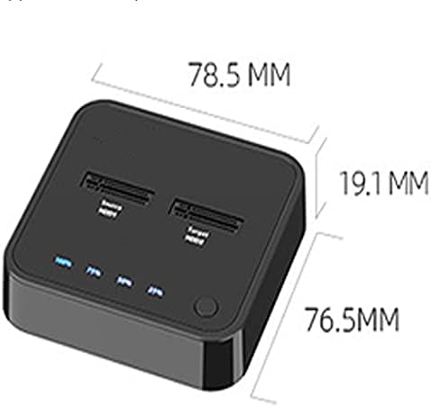 TBIEXFL USB 3.1 Тип C До M. 2 Двојна Залив Надворешен Хард Диск Докинг Станица Со Офлајн Клон За M2 SSD Поддржува 2tb HDD Носителот