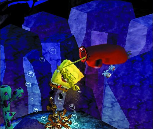 Spongebob Square панталони Среќен квадратен двоен пакет - PlayStation 2
