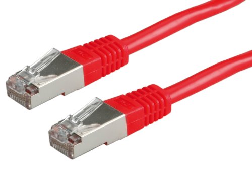 5 Метар Cat6 S/FTP, Црвен мрежен кабел: RJ45