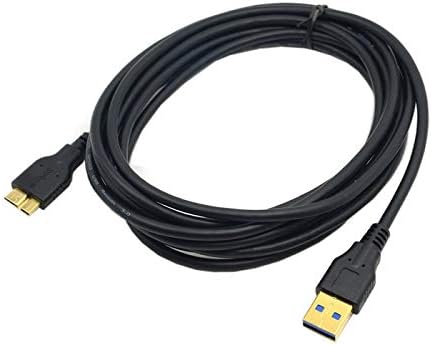 Окус-Кабли 3м 300см Долги 10 стапки Црн USB 3.0 Машки ДО USB 3.0 Микро Б Машки Кабел За Полнење Податоци За Galaxy Note3 N9000 N900 -