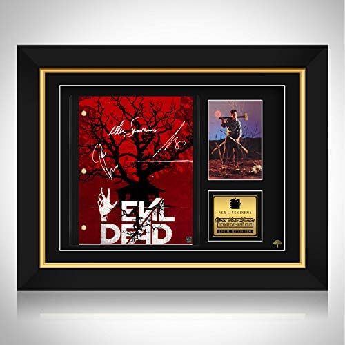 Ретко -t The Evil Dead Limited Signature Edition Studio лиценцирана скрипта сопствена рамка - скрипта со сопствена рамка