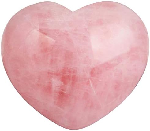 Шарвгун кварц розово срце Медитација Литотерапија, Декорација на срцето на Реики за лекување на природни кристали против стрес,
