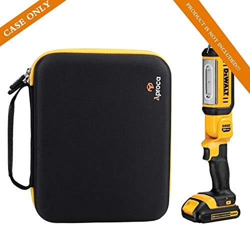 Appoca тврдо носење заштитен случај за складирање на патувања за DeWalt DCL050 20V Макс LED рачно држено подрачје светло