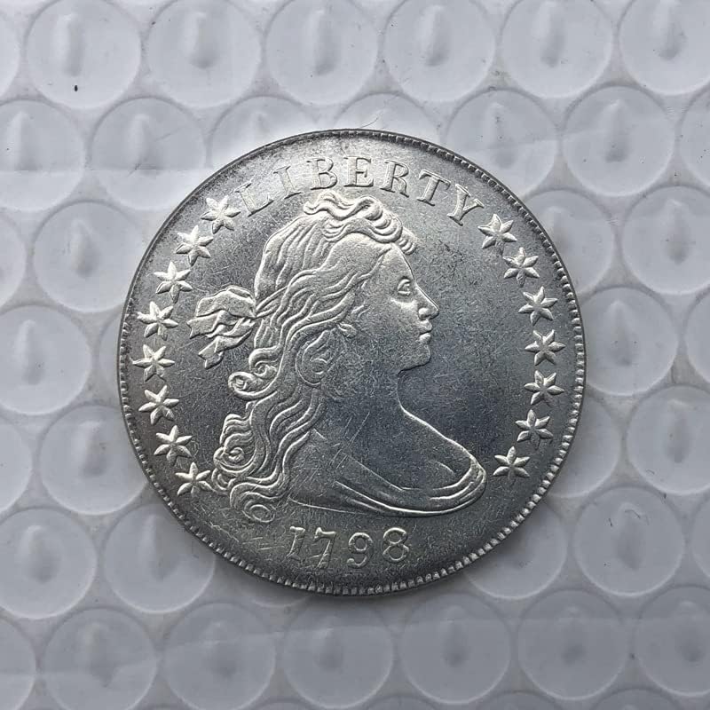 1798 Американски монети месинг сребрени монети антички занаети странски комеморативни монети