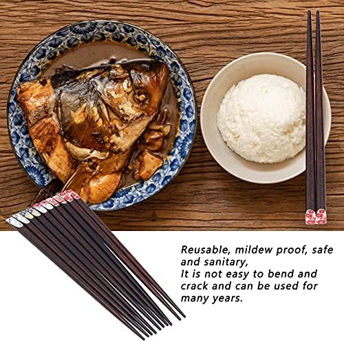 Стапчиња за јадење, Стапчиња За Јадење За Повеќекратна Употреба Стапчиња За Јадење Во Јапонски корејски Стил За Готвење,Безбедни За Миење