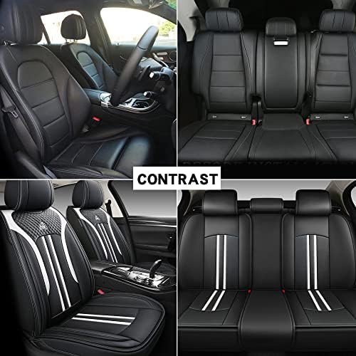 LG 02 Обвивки за седишта за автомобили, Capterette Automotive Seat Covers за автомобили SUV Pick-Up Chat, не лизгачки возила за возила за возила Универзално вклопување поставени за автомат?