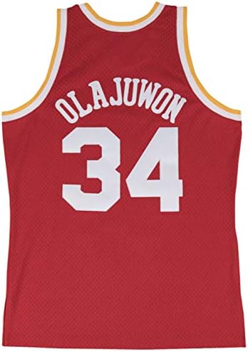 Hakeem Olajuwon Houston Rockets Men's Red Swingman Player Jersey