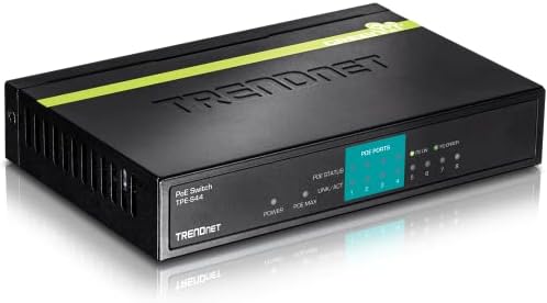 Trendnet TPE -S44 Брз прекинувач за етернет - Поддржан од 2 слој - 5 година - WEEE, ROHS Compseriance -Rohs COM