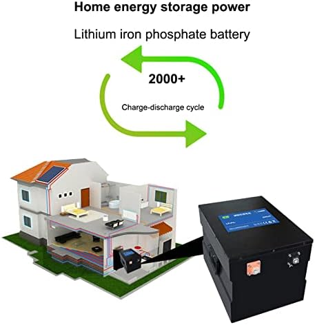 ZJDU 48v 70Ah Lifepo4 Батерија, 10+ Години Живот, Батерија За Полнење На Литиум Железо Фосфат Со Длабок Циклус, ЗА Количка ЗА Голф