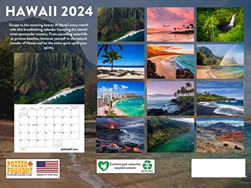 Хаваи Календар 2024