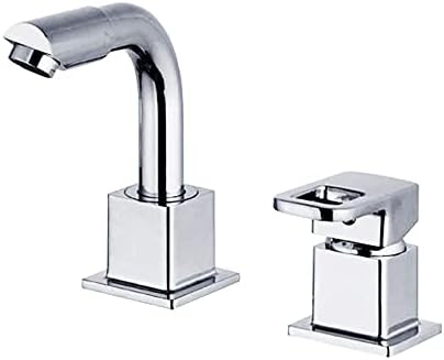 Wdlwujin Faucets, бања када со двојна дупка Две дупки Сплит тапа за прскање филтер за лава за лабаци за миење садови за миење садови