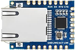 Mini TTL до Ethernet Module Serial UART во ETH конвертор злато позлатен дизајн на печати за печат високо интегриран за индустриски, IoT и безбедносни