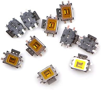 Копче за прекинувач за прекинувач GOOFFY 10 парчиња YD-3414 4PIN SMT SMD SIDD TACTILE тактилно копче за копче за копче за монтирање на