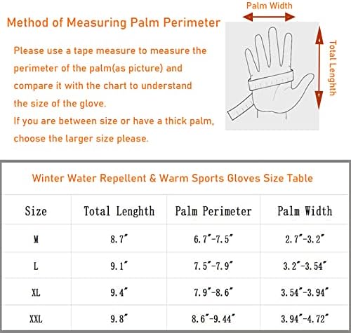 Зимски ракавици за риболов без прсти за мажи и жени, отфрлање на вода и анти-лизгање ладно време на допир на допир на допир на допир на допир