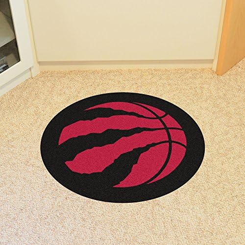 FanMats 21358 NBA - маскота матка од Торонто Рапторс, боја на тимот, 3 'x 4' '