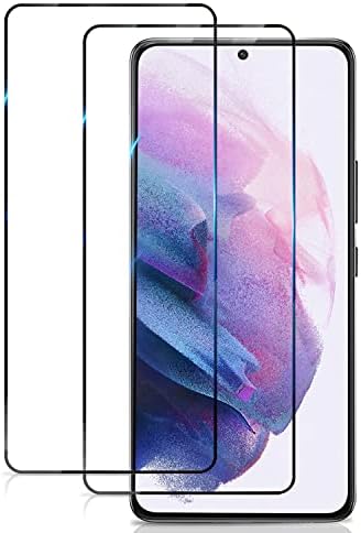 UEEBAI 2 Пакети Заштитник На Екранот За Samsung Galaxy A54 5G, Калено Стакло HD Чист Сензор Заштита Случај Пријателски Лесна Инсталација Меур Слободен Стакло Целосна Покриеност