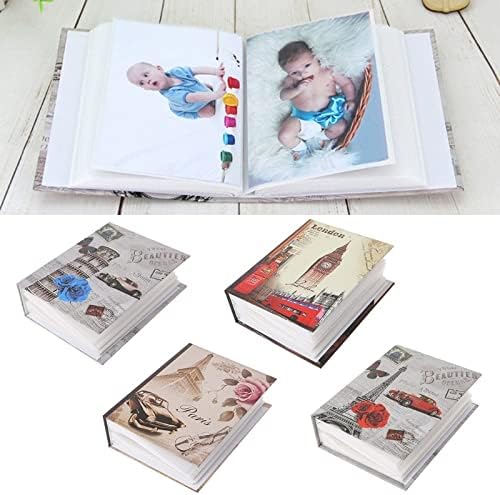 Jydbrt 100 слики џебови со фото албум интерстицијални фотографии кутија кутија кутија за куќишта за деца, малопродажба на малопродажба