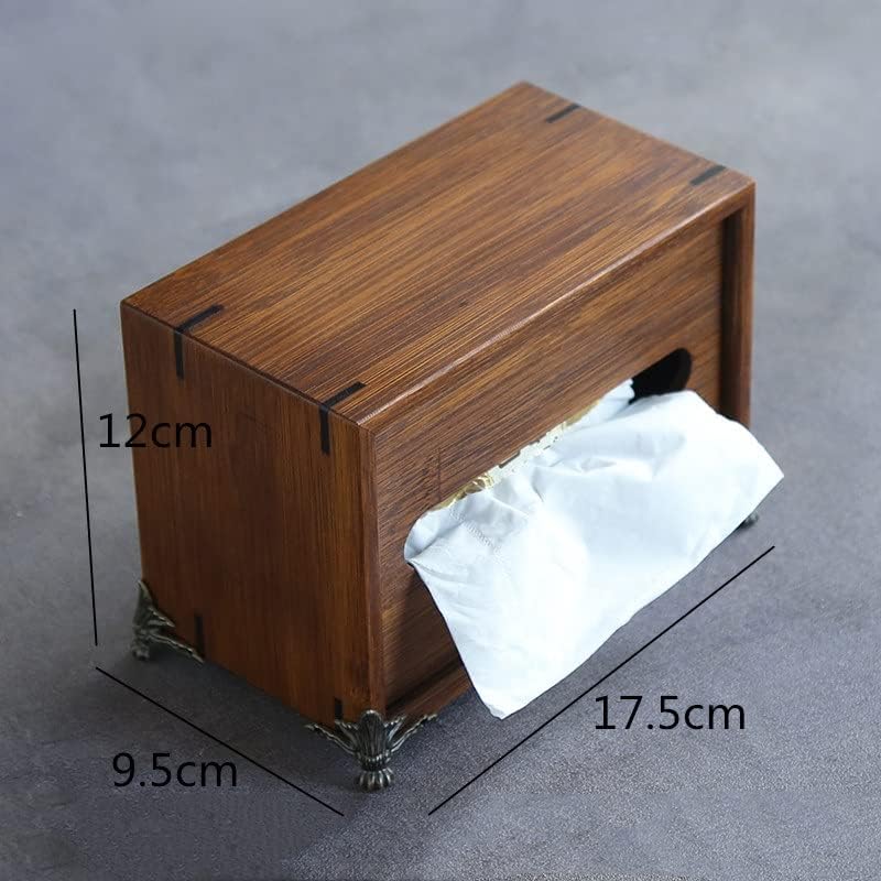 Кутија за хартиени кутии за хартија од кутија дрвени кутии за салфетка кутија кутии за салфетки кутии за чување на ткива кутии за салфетка за салфетка