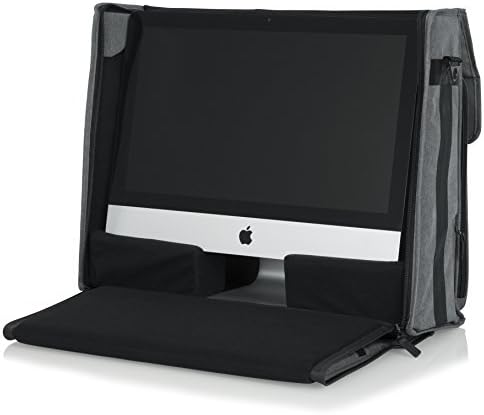 Gator Случаи Creative Pro Серија Најлон Носат Торба Торба За Apple iMac Десктоп Компјутер; Одговара 21.5 и 24 модел