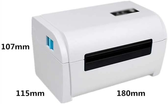 XWWDP 4 инчен испорака на етикетата за испорака Адреса Баркод Ширина 40-110mm Налепница USB Bluetooth Theme Beight Speed ​​Termal Printer