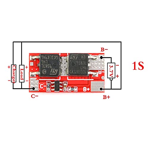 2PCS 10A BMS 1S 4.2V PCM PCB BMS Lithium Li-Ion Charger Module 18650 LIPO 1S плоча за заштита на батеријата