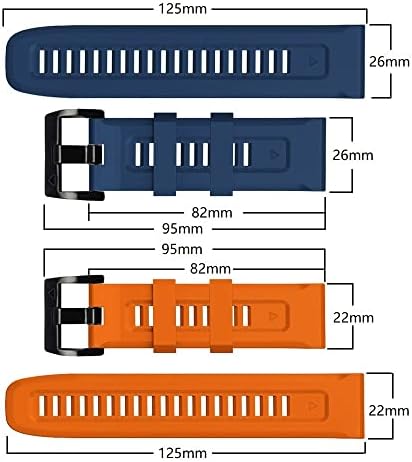СВАПО за Гармин Феникс 7 7Х 6Х 5Х Часовник 22 26мм Нараквица За Феникс 6 Про 5 Плус Тока Силиконски Ремени За Часовници За Брза Замена