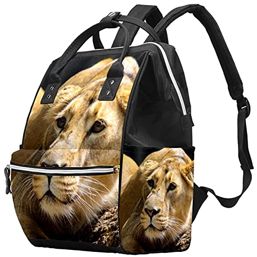 Животински Леопард Торба За Пелени Торби За Мумии Ранец За Пелени Со Голем Капацитет Торба За Нега На Пелени Патна Торба за Нега На