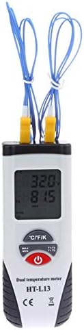 Индустриски Дигитален Термометар ЗА ОРЕВ,Дигитален Термоспој Тип К Двоен Влезен Термометар