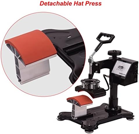 DANN 5.5x3 инчи дигитална капа капа за топлина за топлина машина за сублимација печатач 2D топлинска термичка машина за пренос