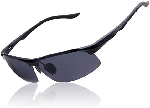 ПОЛАРИЗИРАНИ Очила ЗА Сонце TAIQX Поларизирани Поларизирани Очила ЗА Сонце Со Половина Рамка Uv400 Заштита Правоаголни Спортски Очила За
