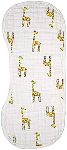 Babykinique - пакет од 3 крпи за бебиња, муслински крпи за пукање на новороденче или девојче, големи густи и меки апсорбирачки