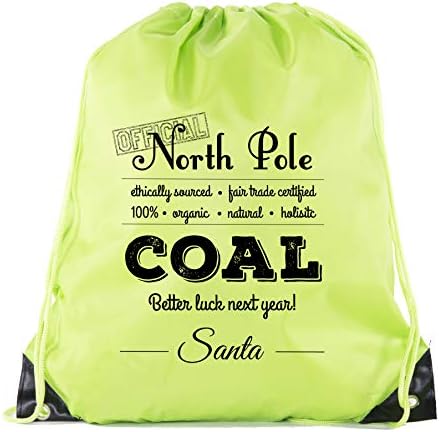 Официјална Торба За Јаглен Од Северниот Пол, Божиќен Ранец, Торби За Подароци На Дедо Мраз!